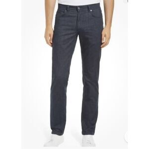 BRAX Cooper Fancy Regular Fit Men’s Pants Dark Blue Size 34x34